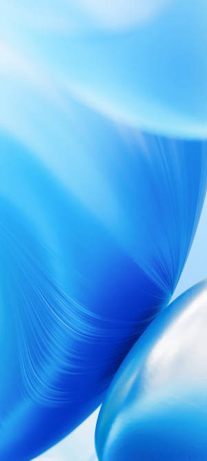 Afișaj Electric Blue Fascinant al OnePlus Nord — Pixel 11 Fundal