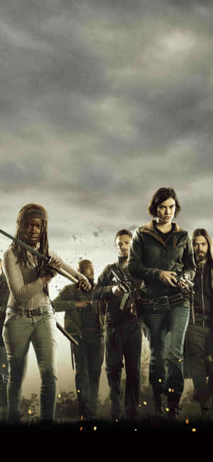 The Walking Dead iPhone [wallpaper] — Oppo A6 Fundal
