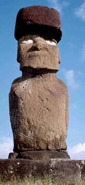 Ahu Ko Te Riku Moai Complet — Vivo V70 Elite Fundal