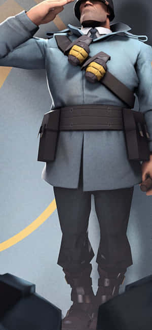 Iphone Xs Team Fortress 2 Fundal — Estompat Fundal