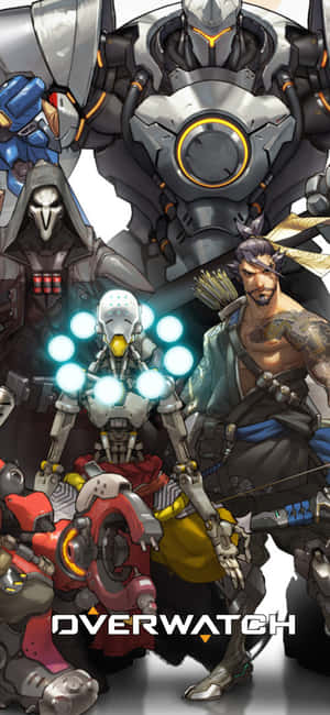 Fundal Iphone X Overwatch — Huawei Enjoy Fundal