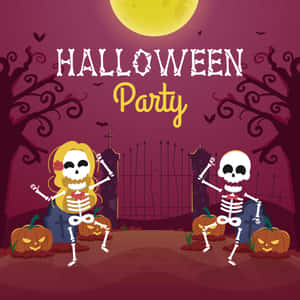 Fundal Petrecere Halloween — iPad a 10-a generație Fundal