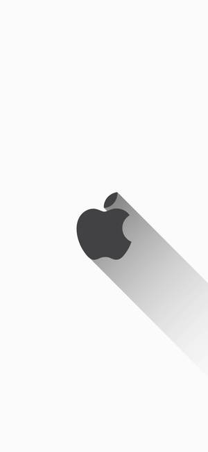 iPhone alb logo Apple — Galaxy S24 Fundal