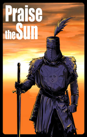 Dark Souls Solaire — Galaxy Tab A9+ Fundal