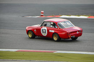 Tapet auto Alfa Romeo Giulia GTA Corsa coupé.