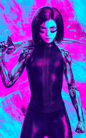 Fond de ecran Alita Pop Art — Galaxy Tab S9 Ultra Fundal