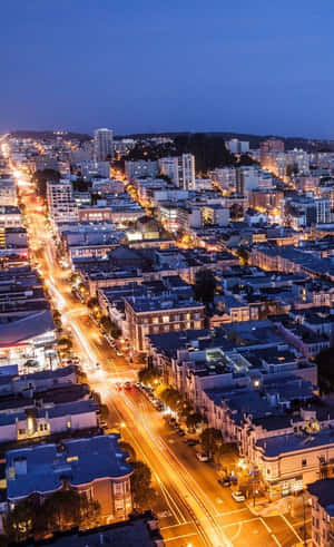 Android San Francisco Fundal — Galaxy Tab A11 Fundal