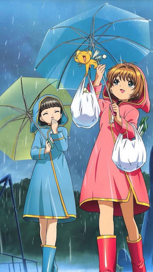 Tapet anime copii Cardcaptor Sakura — Anime copii Fundal