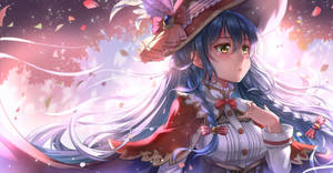 Tapet Anime Live Femeie Gorgonioasă — Peisaj anime GIF Fundal