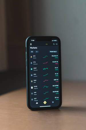 Fond de ecran Aplicatie Mobila Criptomoneda — Nokia Fundal