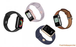 Fond de ecran Apple Watch selecție diferită de culori — Apple Watch Fundal