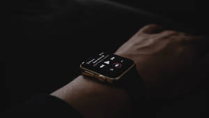 Fond de ecran Apple Watch cu brățari negre ca pârghia — Apple Watch Fundal