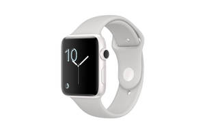 Fond de ecran Apple Watch curbă albă signature curat — Apple Watch Fundal