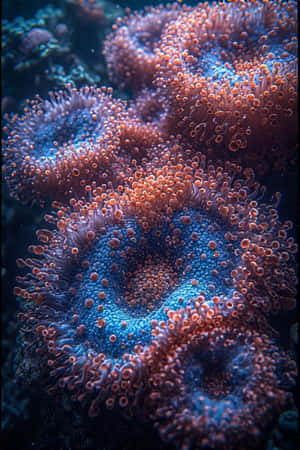 fotografie macro,subacvatic,uluitoare,apropiere,vibrant,acvatic,ocean,recif — iPhone 4 Fundal