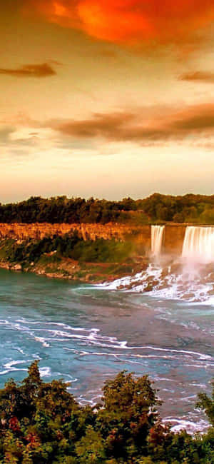 Iphone X Niagara Falls Fundal — Redmi Note 15 Pro Fundal