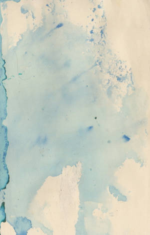 Aquarelă abstractă estetică albastră simplă
