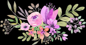 Gif transparent cu flori Tumblr - Vector cu flori pe fundal transparent, descărcare HD PNG