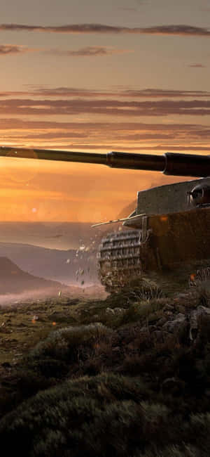 Iphone Xs Tanks Background — Realme Narzo 80 Lite Fundal