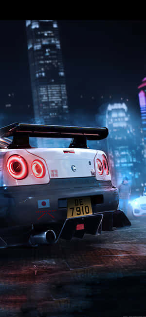 Nissan Skyline iPhone — iPhone 14 Plus Fundal