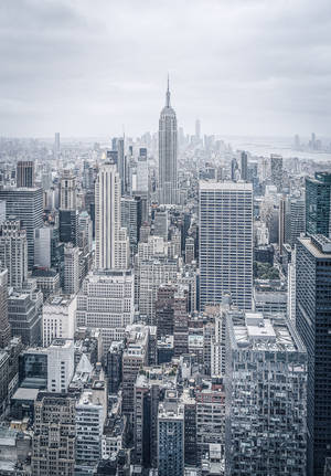 Fond de ecran cu arhitectura zgârie-norilor din New York City — OnePlus Pad 3 Fundal