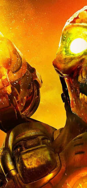 Fundal iPhone Xs Doom — Zenfone 10 Fundal