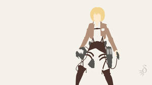 Armin Attack On Titan Anime Minimalist