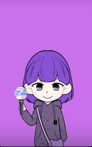 ARMY girl Cute Iphone wallpaper — Galaxy Tab S9 FE Fundal