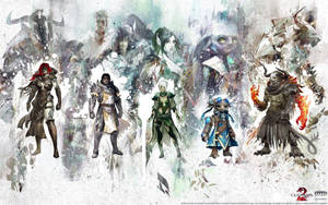 Artă abstractă Guild Wars 2 — Artă abstractă Fundal