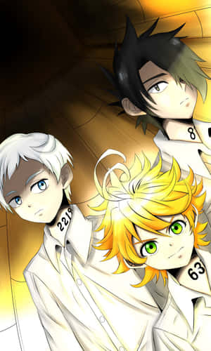 Promised Neverland background — Tecno Megapad Fundal
