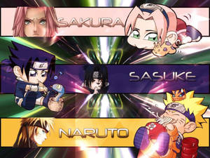 Artă Creativă Cute Naruto — Naruto drăguț Fundal