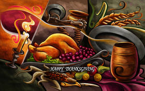 Artă culinară drăguță pentru Sărbătoarea Thanksgiving