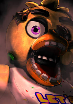 Fond de ecran Artă Digitală FNAF Chica — IQOO Pad Fundal