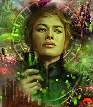 GOT Cersei Lannister Digital Art wallpaper. — Vivo X Fold3 Fundal