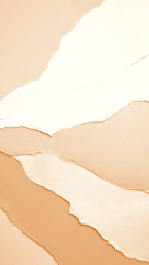 Artă estetică din hârtie crem — Cream Aesthetic Fundal