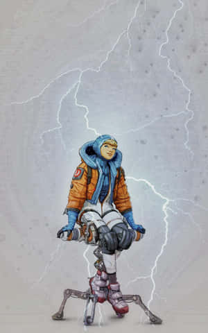 Apex Legends Wattson — Moto Pad 60 Lite Fundal