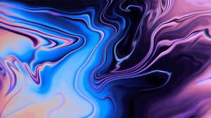 Artă lichidă flaring albastră și violetă pentru wallpaper MacBook Pro. — MacBook Pro Fundal