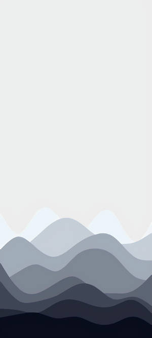 Fond de ecran valuri artă minimalistă — iPhone 16e Fundal