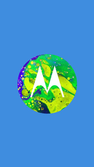 Artă Motorola Galben-Verde — Motorola Fundal