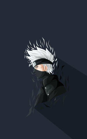 Artă Portret Cool A Lui Kakashi — Xiaomi Pad Mini Fundal