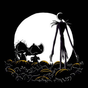 Fond de ecran Artă vectorială Charlie Brown de Halloween — Charlie brown halloween Fundal