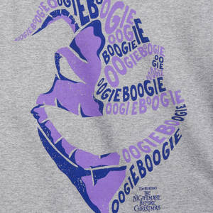 Artă violetă cu Oogie Boogie din The Nightmare Before Christmas — The Nightmare Before Christmas Fundal