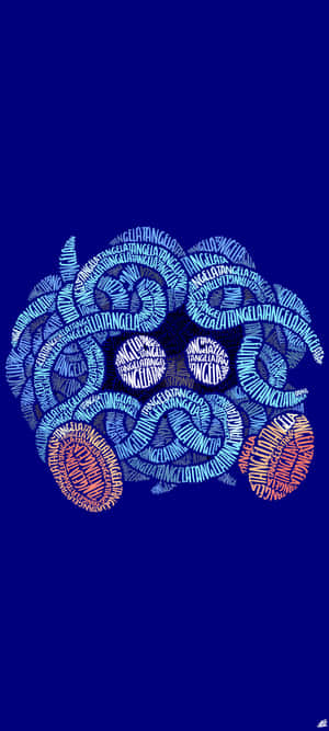 Artă Word Cloud Tangela — 20:9 Fundal