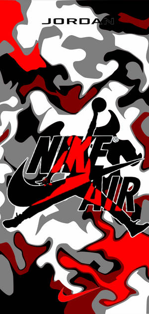 Graffiti Nike — Galaxy A18 Fundal