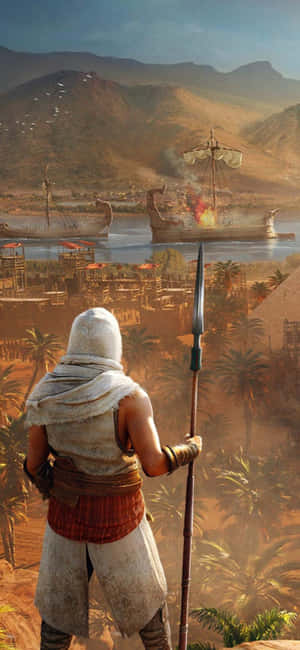 Fundal Assassin's Creed Origins pentru iPhone X — Zenfone Fundal