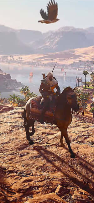 Fundal iPhone X Assassin's Creed Origins — Honor Magic8 Lite Fundal