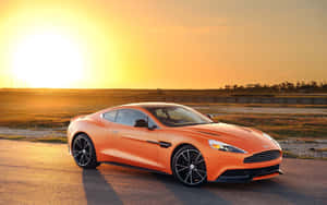 Aston Martin Vanquish Elegant în Mișcare — 2560x1600 Fundal