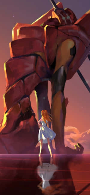 Neon Genesis Evangelion Iphone — Oppo Reno16 Fundal