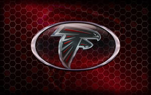 Fotografie de fundal pentru desktop cu Atlanta Falcons Fotbal American, roșu.