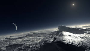 Atmosfera Planetei Pitică Pluto Wallpaper
