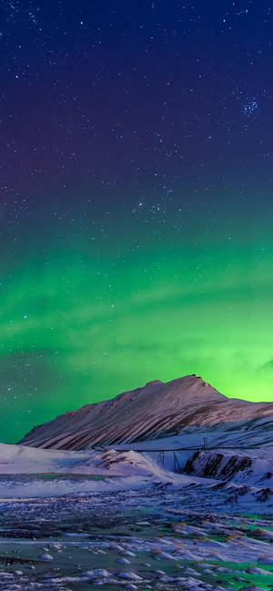 Tapet Aurora Boreală iPhone 11 Pro Max — iPhone 11 Pro Max Fundal